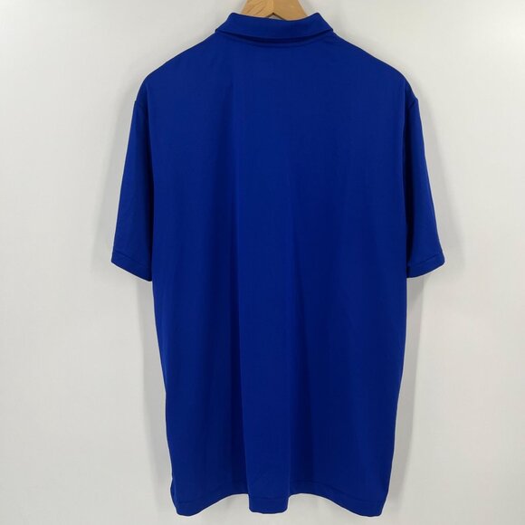 Polo Ralph Lauren Men M Performance Royal Blue Stretch Golf  Preppy Casual - Picture 2 of 9